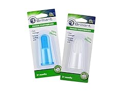 Brilliant Baby Finger Toothbrush, 2Pk