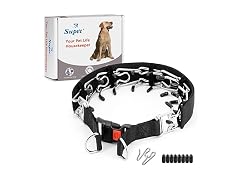 Supet Dog Prong Collar, Dog Choke Collar