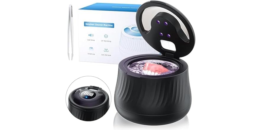 KINTLE Ultrasonic Retainer Cleaner