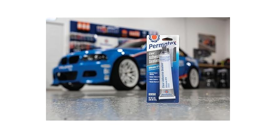 Permatex 80050 Clear RTV Silicone Adhesive Sealant