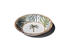 Abode Homewares Rainforest Palm Melamine Serving Bowl 