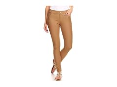 Yelete Women Full Length Cotton-Blend Jeggings