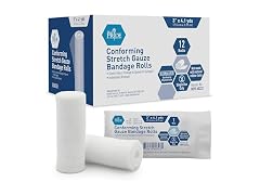 MED PRIDE Sterile Gauze Bandage 3in x 4.1yd 12pk