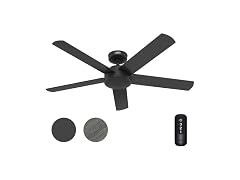 Hunter 52 Inch Black Outdoor / Indoor Ceiling Fan