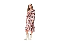 Sam Edelman Women Camila 3/4 Sleeve Lace Dress