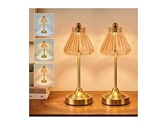 KiwiLusam Cordless Small Table Lamp