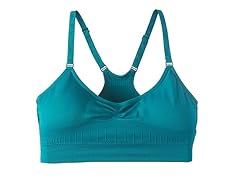 Seamless Cami Bra, Teal (S)