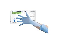 Style Setter X-Large Blue Nitrile Disposable Exam Gloves