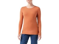 Amazon Essentials Women (L) Long-sleeve T-shi R7X9