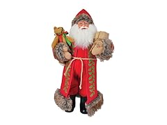 Santa's Workshop Burlap Santa