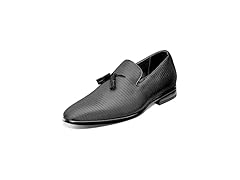 Men's Stacy Adams Black Tassel Loafer (7)