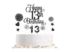 13th Birthday Cake Decorations