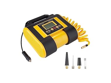 $10, Was $38.49, 74% Off! Amazon Basics Tire Inflator 150PSI 12V dealfomo