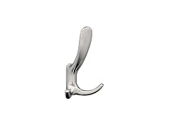 Amerock Finesse Triple Prong Polished Nickel Wall-Mounted Hook
