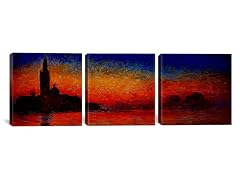 Sunset in Venice by Monet (2 Sizes)
