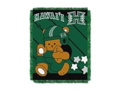 Hawaii Rainbow Warriors Tapestry Blanket