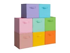 11x11 Storage Bins, Set of 8 Storage Cubes