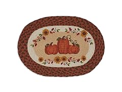 DII Thanksgiving Fall Holiday Placemat- Set of 4