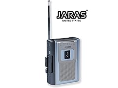 Jaras Portable AM/FM Radio and Cassette Player