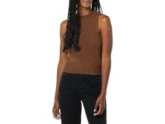 Amazon Essentials Tank Top, Chocolate Heather (S)