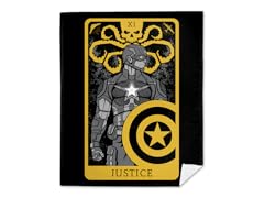 "Justice Tarot" Mink Fleece Blanket