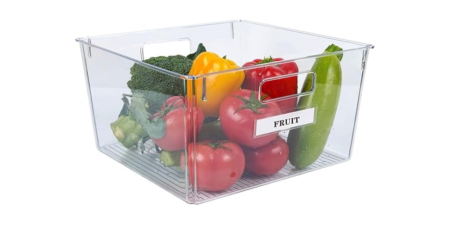 Ezee Space Acrylic Storage Containers(3Pk)