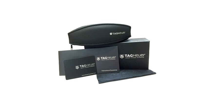 Tag 261 TAG Heuer Black/Blue Legend Sunglasses: 54mm