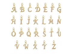 Initial Letter Pendant Necklace