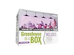 Grow Light 4-Socket Black Purple 6.5K