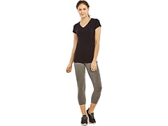 Sofra Capri Cotton Leggings (XL)