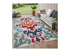 Superior Aldaine Indoor Outdoor Area Rug 4' x 6'