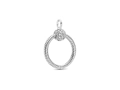 PANDORA Moments Small Pave O Pendant