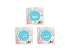 (4 Pack) Sugarfina Small Cube - Ice Cream Cones