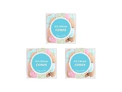 (4 Pack) Sugarfina Small Cube - Ice Cream Cones