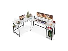 Coleshome L Shaped Computer Desk 66"