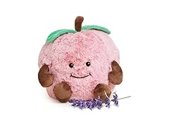 warmies Microwavable & Weighted Stuffed Animals, Red Apple 