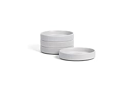 Stone Lain Stoneware 4Pc Bowl Sets, Grey
