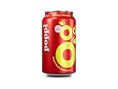 1CT Poppi Sparkling Prebiotic Soda Beverage Cherry Limeade