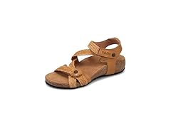 Taos Footwear Women's Trulie Camel Sandal