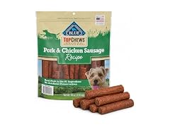 Blue Buffalo Top Chews Pork & Chicken Sausage Treat
