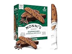 8CT Nonni's Espresso Chocolate Chip Biscotti, 6.88oz