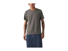 Levi's Men (S) Tee (New) Clover Geo Gray Ore Jerse