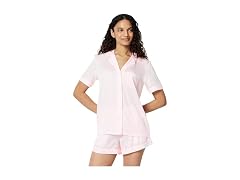 Amazon Essentials Women Satin Short Sleeve Top Set