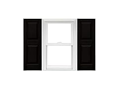 Mid America Raised Panel Vinyl Shutters