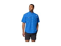 Columbia Mens PFG Bahama II Short Sleeve Fishing Shirt