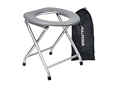 Alpcour Portable Toilet Seat - Grey