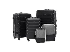Wrangler 5 Piece Luggage & Travel Accessories Set