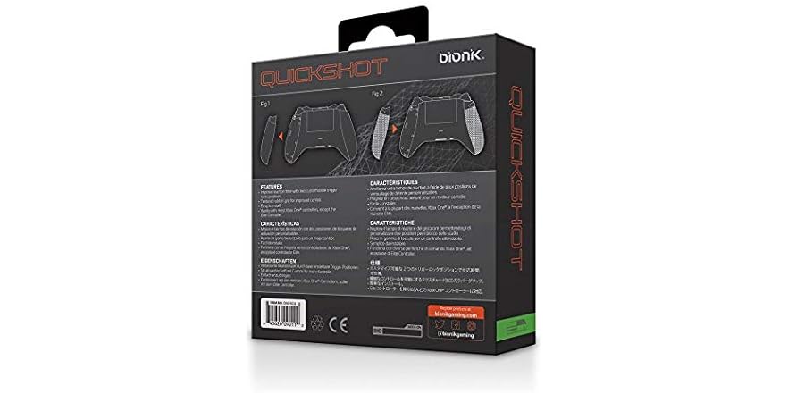 DreamGEAR Bionik QuickShot Dual Trigger