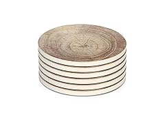 LIFVER Coasters for Drinks with Cork Base