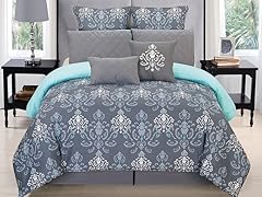 Lucienda 8-Piece Oversized Comforter Set-Choose Size and Color